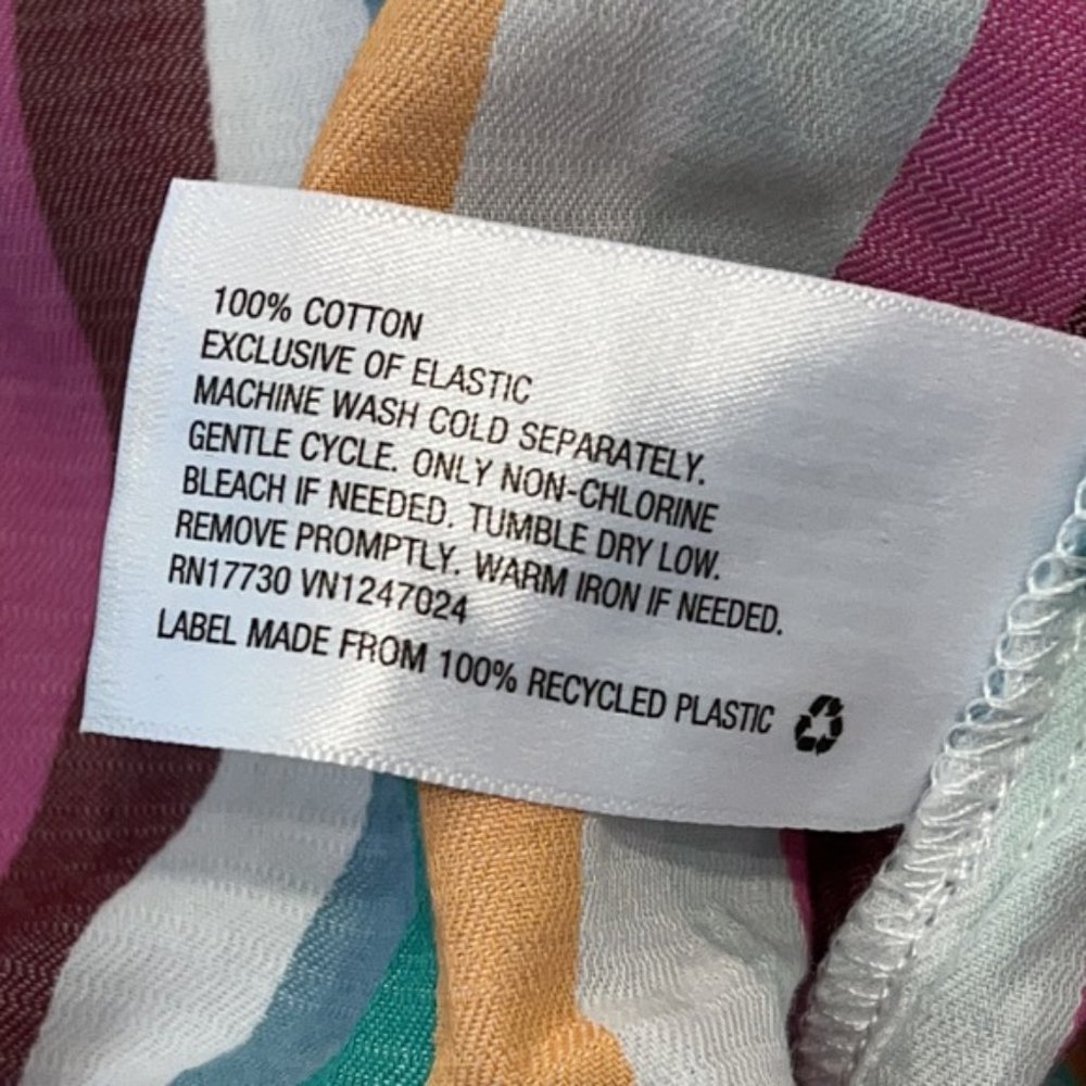 Ava & Viv Colorful Stripes Flutter Sunkissed Tier… - image 7